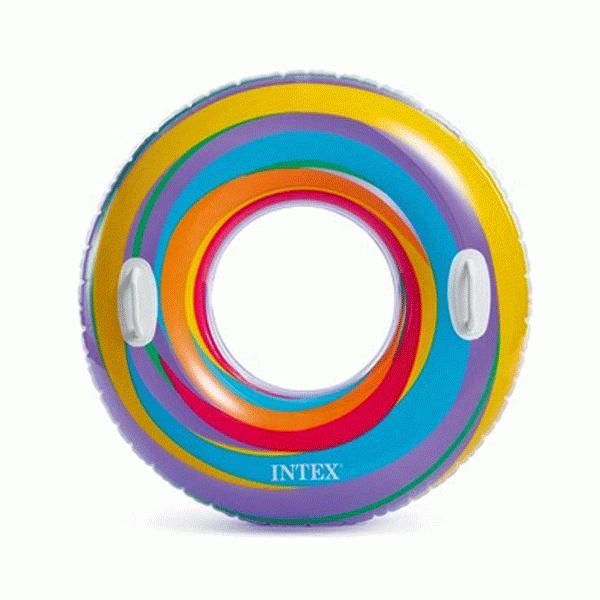 浮き輪 子供 大人 とって付 ９０センチ ビッグフロート Intex リンクトイ 通販 Yahoo ショッピング