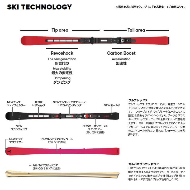 ATOMIC（アトミック） 2025-26 Redster S8i Revoshock C + I12 GW