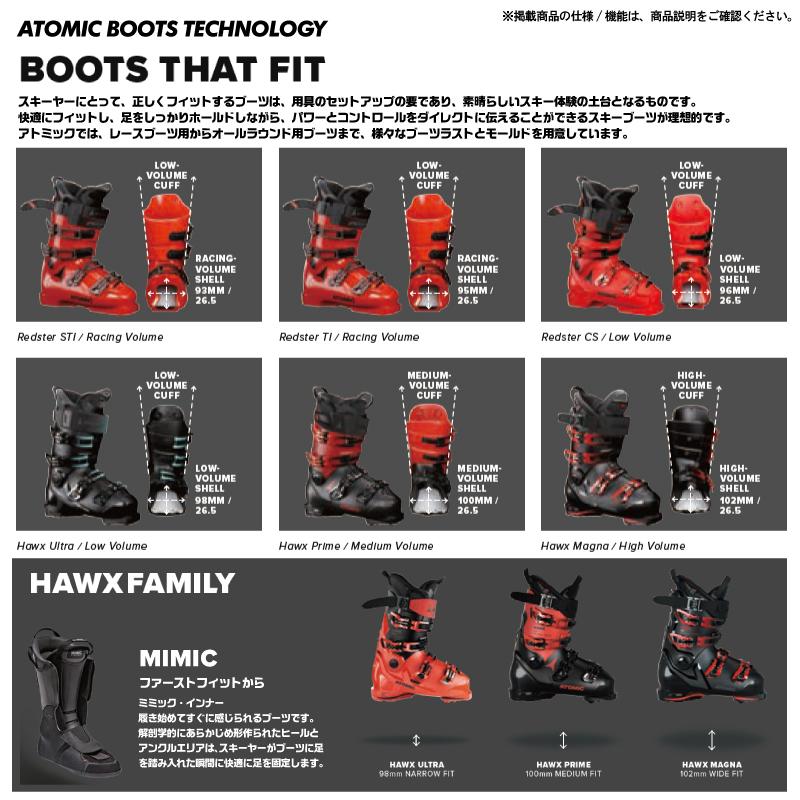 ATOMIC 2024-25 ATOMIC(アトミック)REDSTER CS 130(レッド ATOMIC 2024-25 ATOMIC(アトミック)REDSTER CS 130(レッド