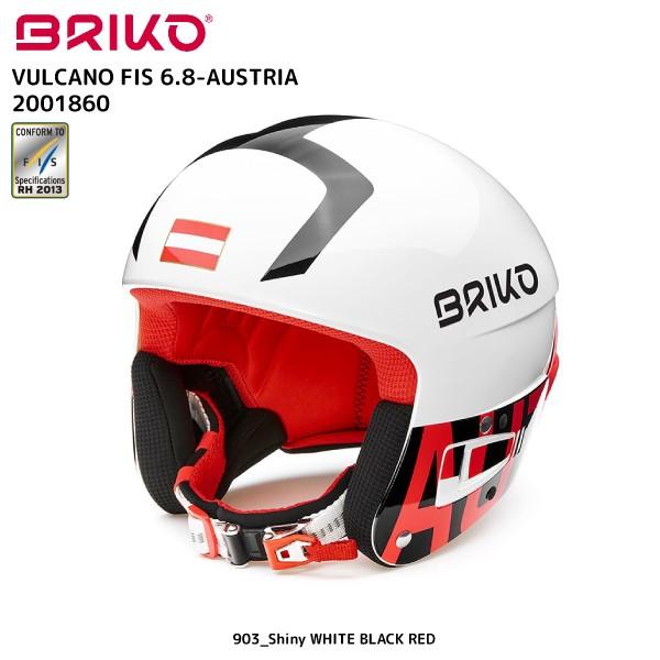 BRIKO （ブリコ）スキーヘルメット/在庫処分/在庫僅か VULCANO FIS6.8 AUSTRIA（ボルケーノ  FIS6.8）2001860レーシングヘルメット :briko-2001860:リンクファスト ヤフー店 - 通販 - Yahoo!ショッピング