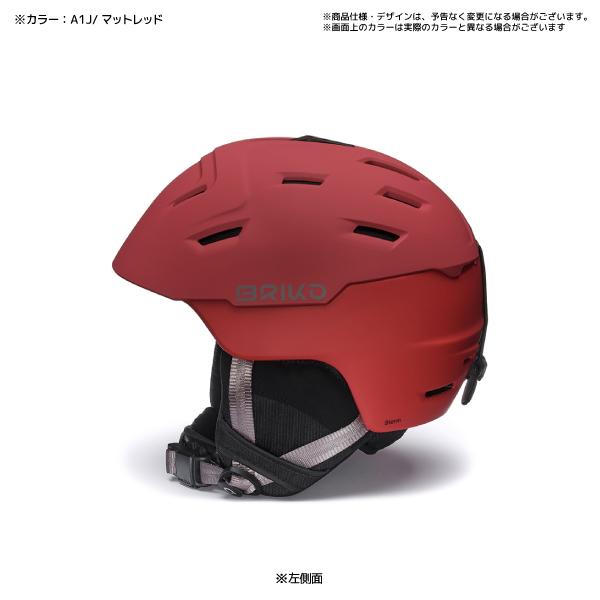 未使用 BRIKO スキー ヘルメット STORM2.0 XL レッド BRIKO（ブリコ） 2023-24 STORM 2.0（ストーム2.0）21114CW A1J