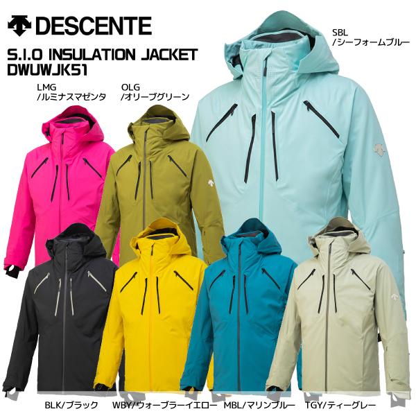【美品】DESCENTE スキーウェア　ジャケットO DESCENTE（デサント） 2023-24 S.I.O INSULATION JACKET / DWUWJK51