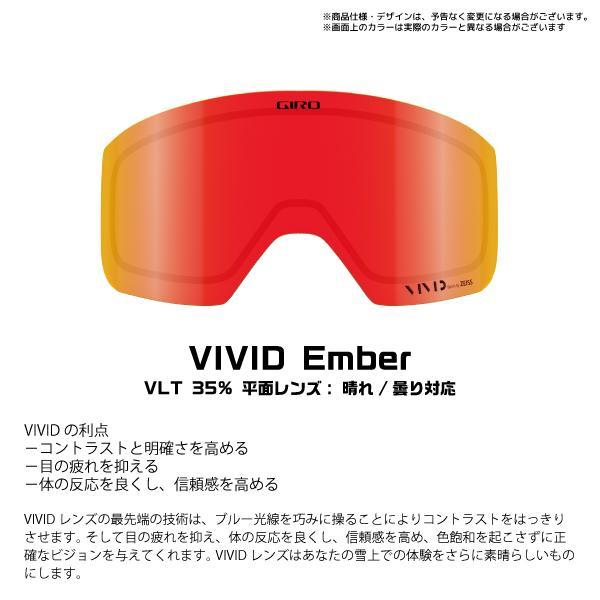 GIRO 2025-26 GIRO（ジロ）GOGGLES LENS AXIS/ELLA（アクシス