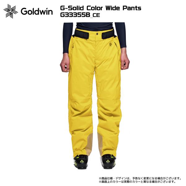 2023-24 GOLDWIN（ゴールドウィン）G-Solid Color Wide Pants（ソリッドカラーパンツ）G33355B【スキーパンツ/数量限定】｜linkfast｜27