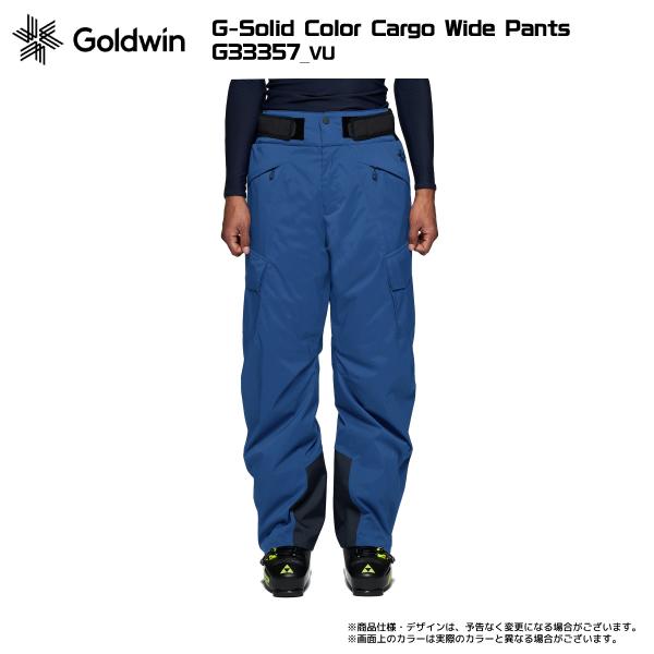 2023-24 GOLDWIN（ゴールドウィン）G-Solid Color Cargo Wide Pants（ソリッドパンツ）G33357【スキーパンツ/数量限定】｜linkfast｜22