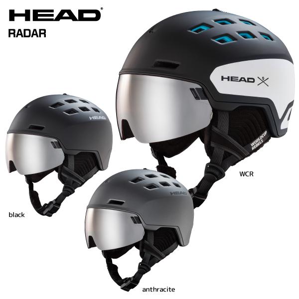 未使用品ヘッドスキーヘルメット: RADAR 60~63cm XL/XXL HEAD 2023-24 HEAD（ヘッド）RADAR（レイダー）3234【バイザー