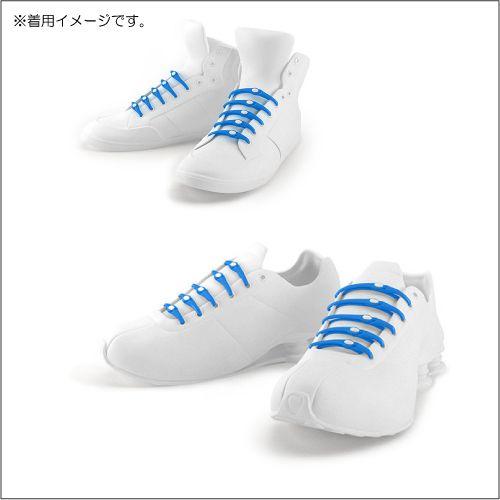 HICKIES (ヒッキーズ)　【シューズアクセサリー/人気商品】 ELASTIC LACING SYSTEM （エラスティックレーシングシステム） -BLU/WHT-｜linkfast｜02