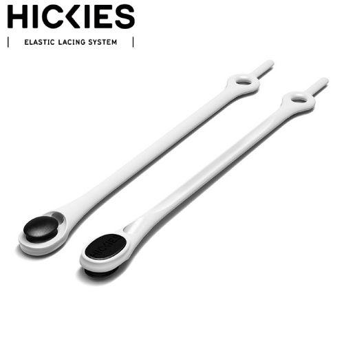 HICKIES (ヒッキーズ)　【シューズアクセサリー/人気商品】 ELASTIC LACING SYSTEM （エラスティックレーシングシステム） -WHT/BLK-｜linkfast