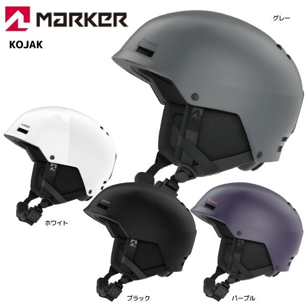 18 19 Marker マーカー 在庫処分 ヘルメット Kojak コジャック スノーヘルメット Apaproduction Fr