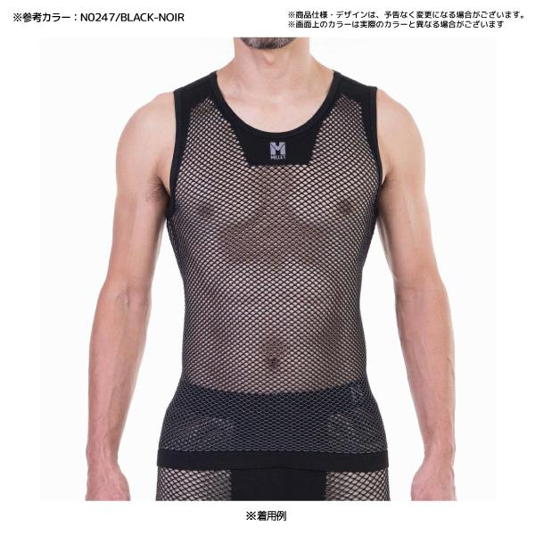 MILLET（ミレー） ドライナミック メッシュ ノースリーブ クルー