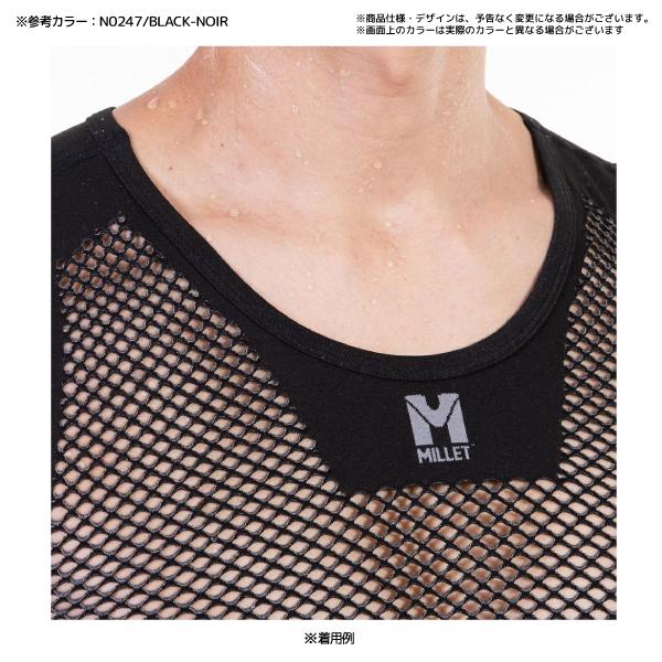 MILLET（ミレー） ドライナミック メッシュ ノースリーブ クルー