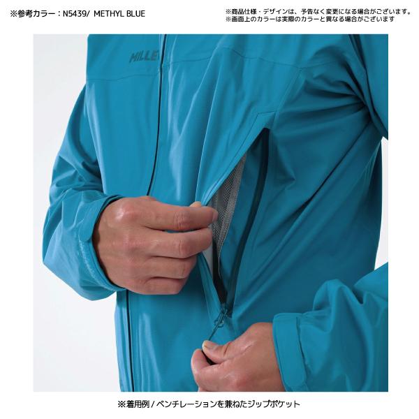 MILLET（ミレー）TYPHON 50000 ST JKT（ティフォン50000ストレッチ ジャケット）MIV01479【2024/レインジャケット/数量限定】｜linkfast｜09