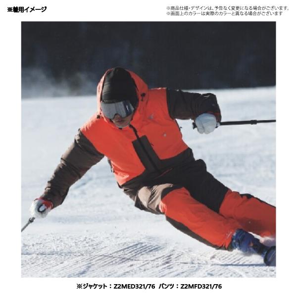 ミズノ スキーウェア上下セット ◆デモモデル◆　Mサイズ　メンズ　水色×赤 MIZUNO（ミズノ） 2026-27 DEMO MODEL SKI PARKA（デモモデル スキー
