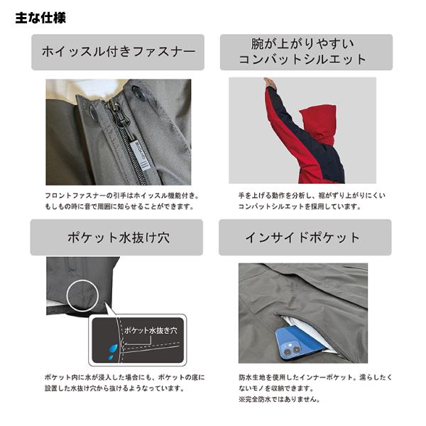 オンヨネ（ONYONE） MEN'S BREATH TECH RAIN SUITS（メンズ ブレス