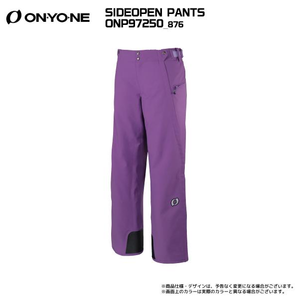 ON.YO.NE オンヨネ フルオープン パンツ ONYONE オンヨネ サイドフルオープンパンツ