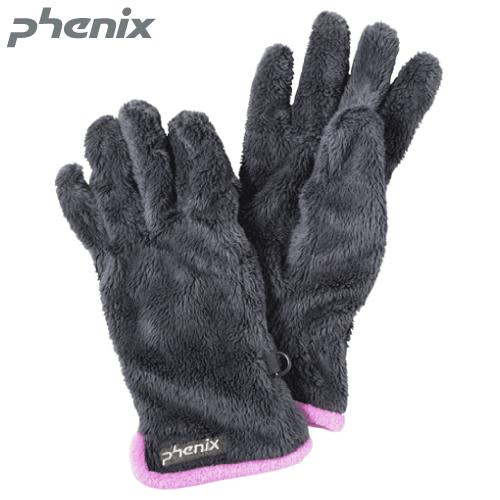 PHENIX （フェニックス）　【グローブ/アウトドア小物/在庫僅か】　Shaggy Gloves WOMEN （シャギーグローブ ウィメンズ） -ブラック1-｜linkfast