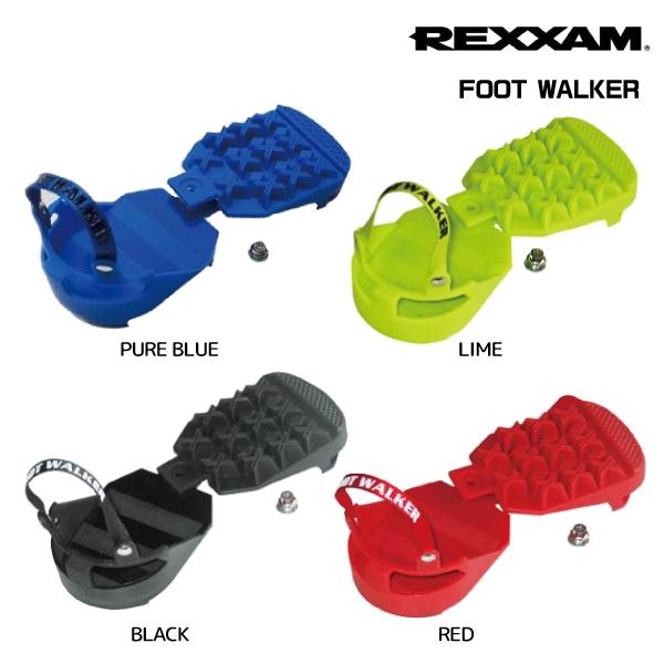 REXXAM：FOOT WALKER、サイズフリー、赤/青/黒、15個セット REXXAM（レクザム） FOOT WALKER （フット・ウォーカー）【スキー靴