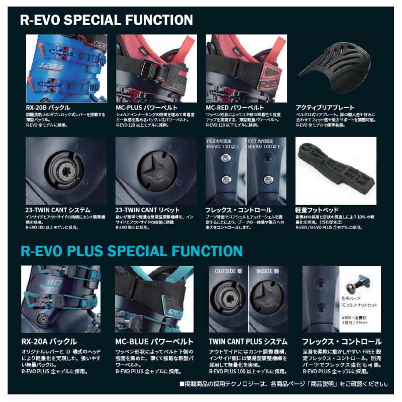 REXXAM 2023-24 REXXAM(レクザム)R-EVO 100S(アールエボ 100S REXXAM 2023-24 REXXAM(レクザム)R-EVO 100S(アールエボ 100S