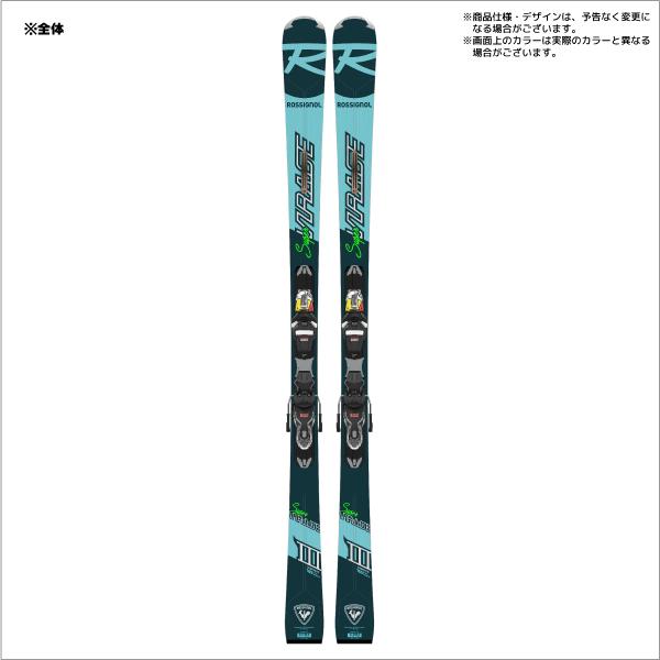 【ROSSIGNOL☆】146cm　スキー板セット♪　送料無料！ ROSSIGNOL ロシニョール アトラクションIII 146cm スキー板