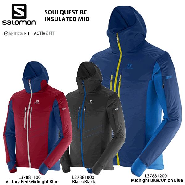 サロモン　SALOMON ソウルクエスト BC ミッド ジャケット　XLサイズ SALOMON（サロモン） 15-16 【最終処分/ミドル】 SOULQUEST BC