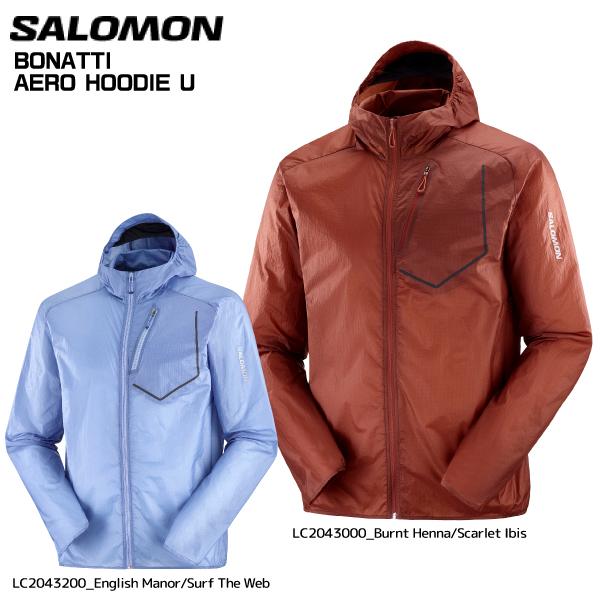 SALOMON（サロモン）BONATTI AERO HOODIE U（ボナッティ エアロフーディ― ユニセックス）【防風ジャケット】【在庫処分セール】 | SALOMON