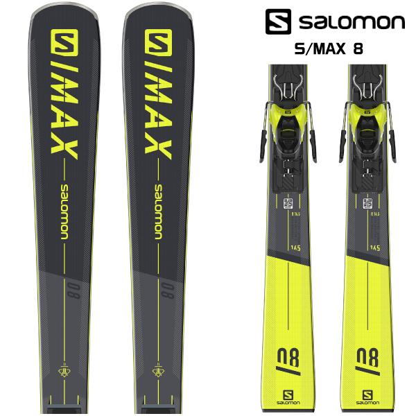 ランキングTOP10 売れ筋介護用品も！ 21-22 SALOMON サロモン スキー板 専用金具セット S MAX 8 GW + 金具取付無料 M11 金具 デモ エスマックス8