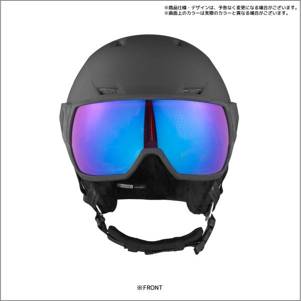 20-21 SALOMON（サロモン）【スキーヘルメット/数量限定】 PIONEER LT  VISOR（パイオニアLTバイザー）L41199900【スノーヘルメット】