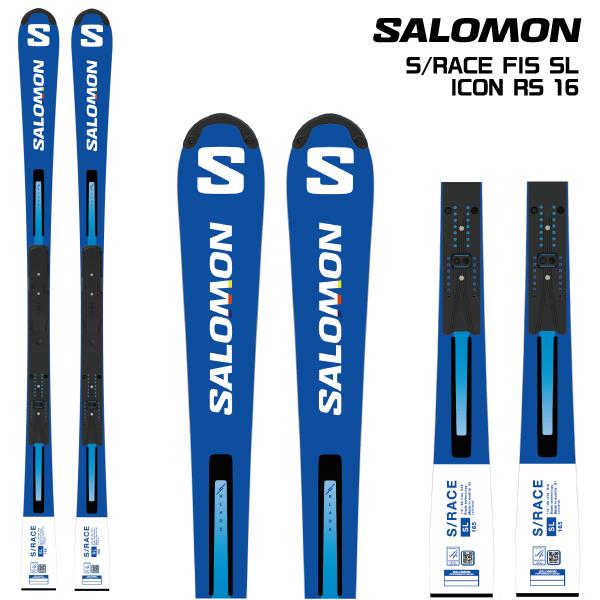 2022-2023モデルSALOMON S/RACE FIS SL165cm SALOMON（サロモン） 2025-26 S/RACE FIS SL + ICON RS16（エスレース