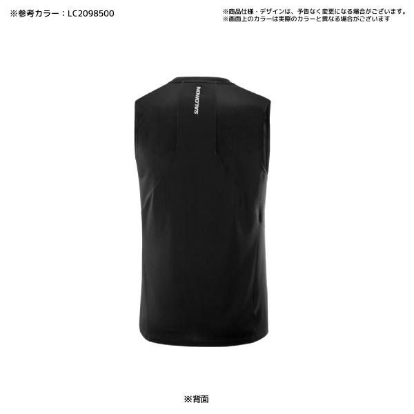 SALOMON（サロモン）SENSE AERO TRAIL TANK M（センスエアロ トレイルタンク メンズ）【ランニングTシャツ】【2023/吸汗速乾タンク】｜linkfast｜05