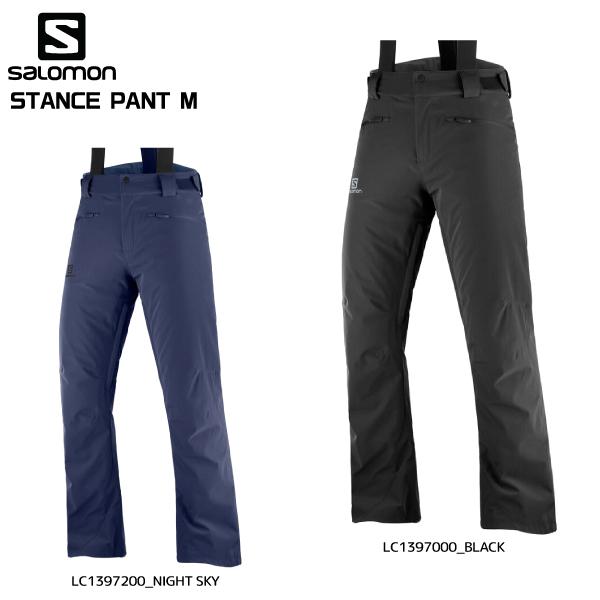 サロモン salomon スタンツパンツ スキー スノボ S SALOMON（サロモン） 20-21 【スキーパンツ/数量限定品】 STANCE PANT
