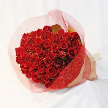 産地厳選バラ花束 赤いバラの花束 60本 Gd368 リンクフローリスト 通販 Yahoo ショッピング