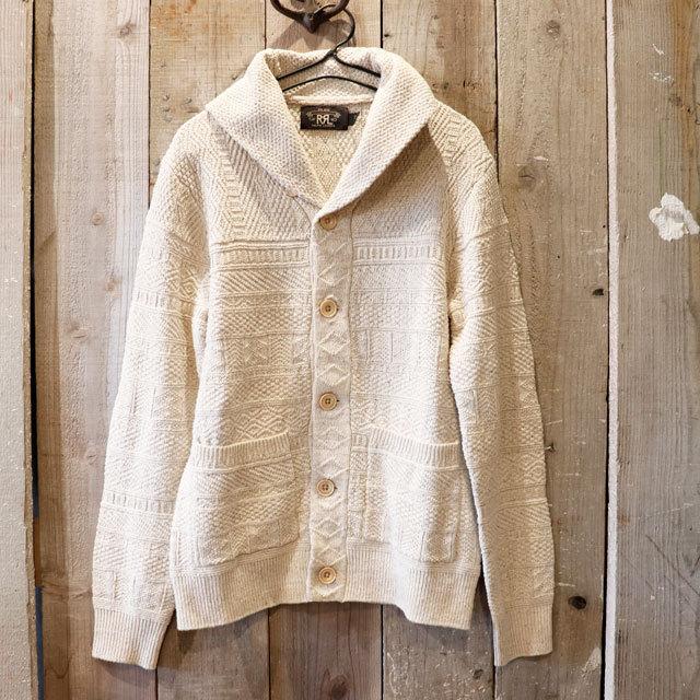 １着でも送料無料 Rrl ダブルアールエル ラルフローレン ケーブルカーディガン メンズファッション メンズ カーディガン トップス Linkle京都 品質が