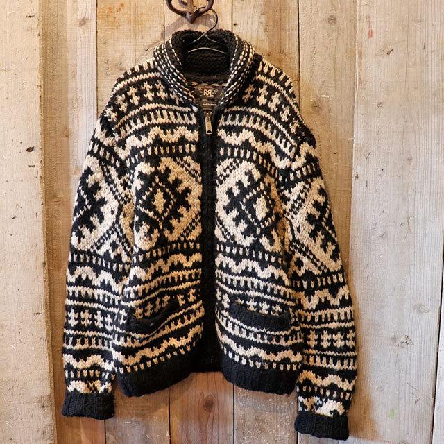 Rrl ダブルアールエル ラルフローレン ネイティブ カウチンセーター メンズ Linkle京都 通販 Yahoo ショッピング