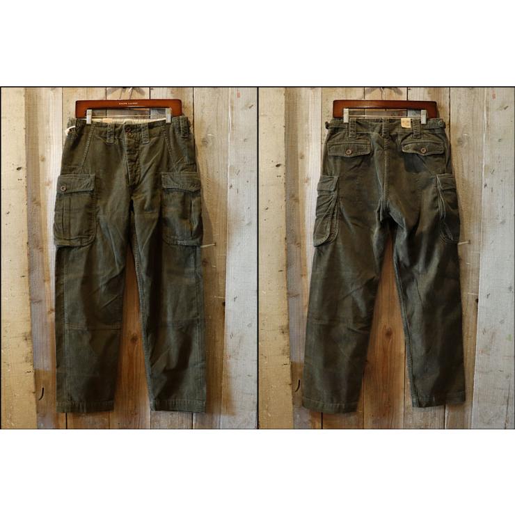 RRL(ダブルアールエル ラルフローレン)コーデュロイ カーゴ パンツ 
