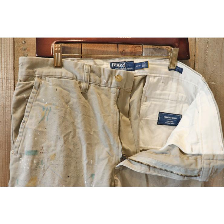 Polo Ralph Lauren(ラルフローレン):ペンキ チノパンツ【 メンズ 