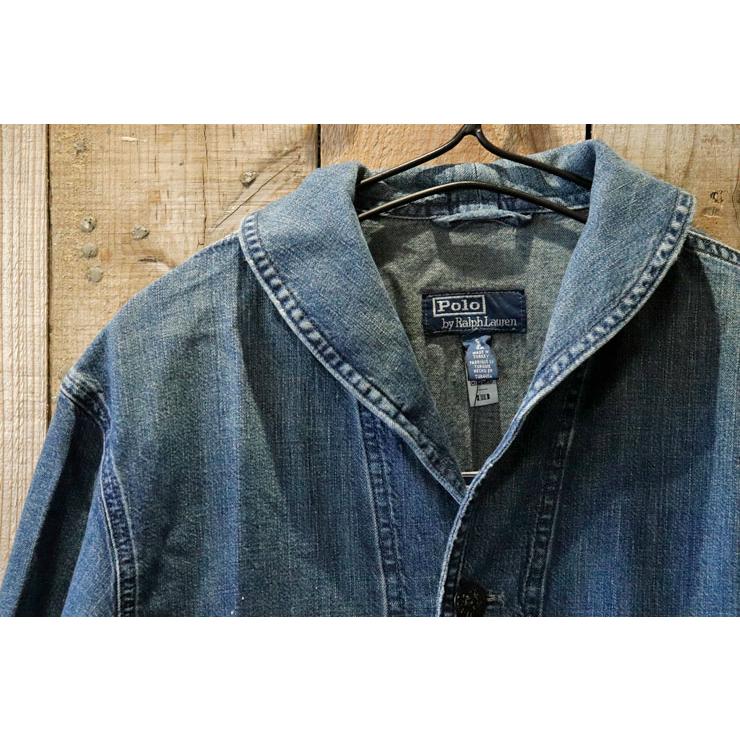 Polo Ralph Lauren(ラルフローレン):ショールカラー デニム ジャケット 