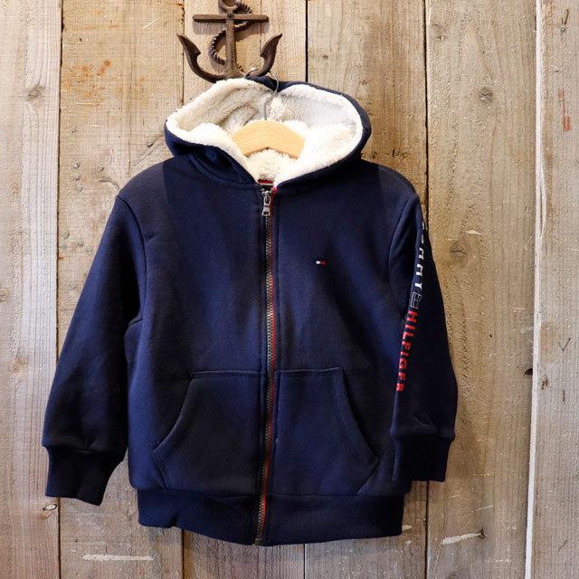 ボーイズ Tommy Hilfiger トミーヒルフィガー 裏ボアジップパーカ キッズ 子供服 男の子 Kid Linkle京都 通販 Yahoo ショッピング