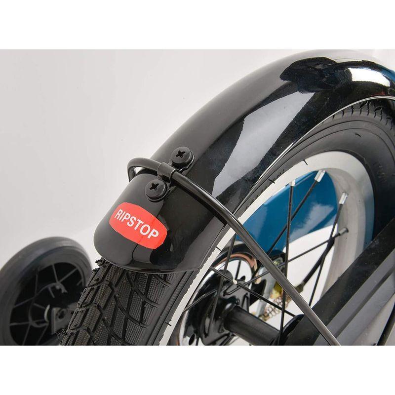 【超美品】 RIPSTOP(リップストップ) 子ども用 自転車 幼児車 14インチ 補助輪付き マグネシウムフレーム fetch14 RSK14-01 【R2274176621】(12225円)