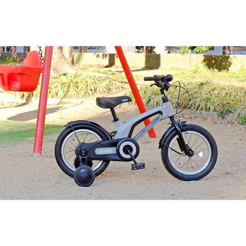 【超美品】 RIPSTOP(リップストップ) 子ども用 自転車 幼児車 14インチ 補助輪付き マグネシウムフレーム fetch14 RSK14-01 【R2274176621】(12225円)