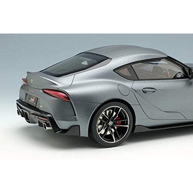 IDEA 1/18 トヨタ GR SUPRA RZ 2019 Japanese ver. マットストームグレーメタリック 完成品 ゲーム、おもちゃ ミニカー