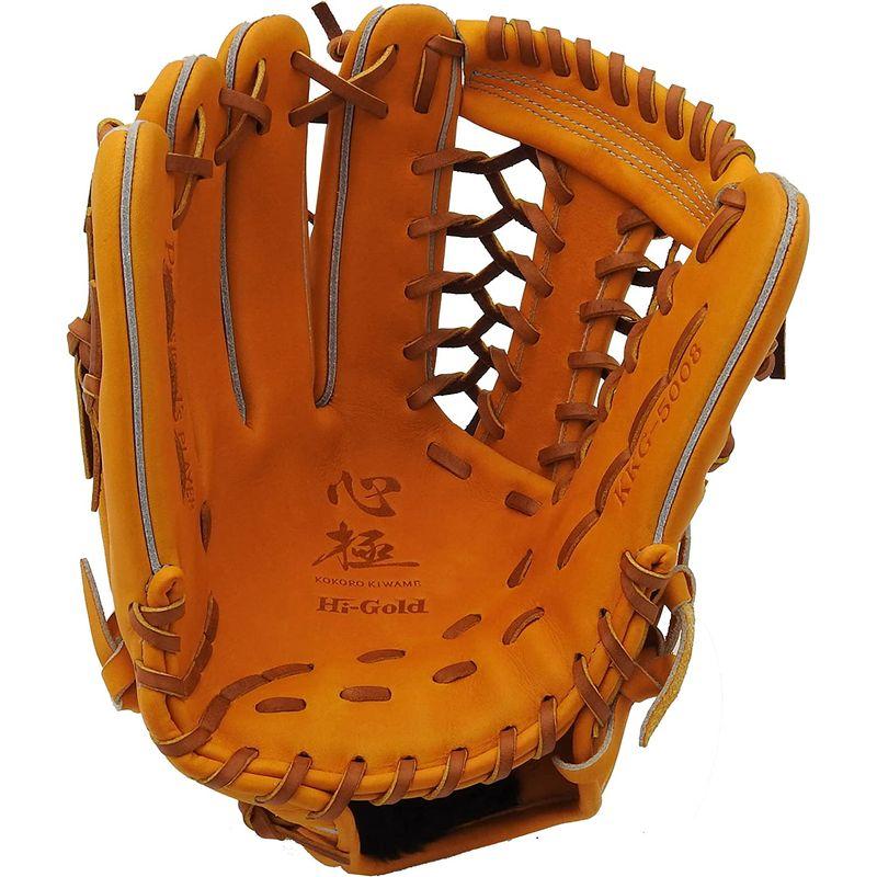 USED HI-GOLD(ハイゴールド)軟式グラブ心極(こころきわめ)シリーズ 外野手用 KKG-5008 左投 RH 【D2448989038】(13165円)