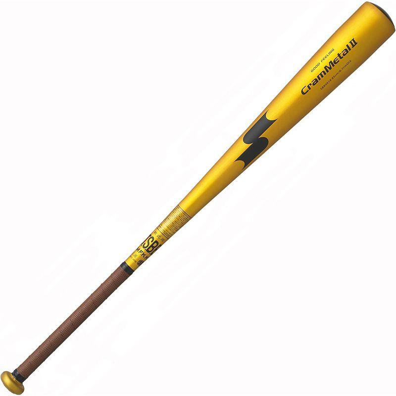 秋冬の主役◎ SSK(エスエスケイ)野球 一般軟式金属製バット クラムメタルII2020年春夏モデル SBB4018 LOゴールド×ブラック(3790) 【M2227601061】(11975円)
