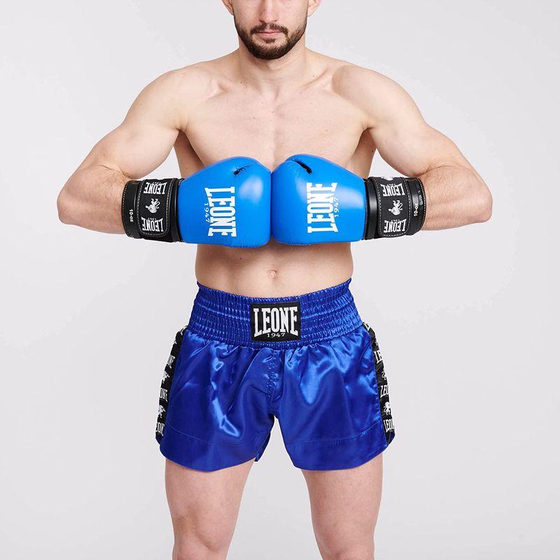 LEONE 1947 ボクシング キックボクシング グローブユニセックス AMBASSADOR バッファローレザー PUパッド ベルクロ留 ボクシング キックボクシング グローブユニセックス AMBASSADOR バッファローレザー PUパッド ベルクロ留