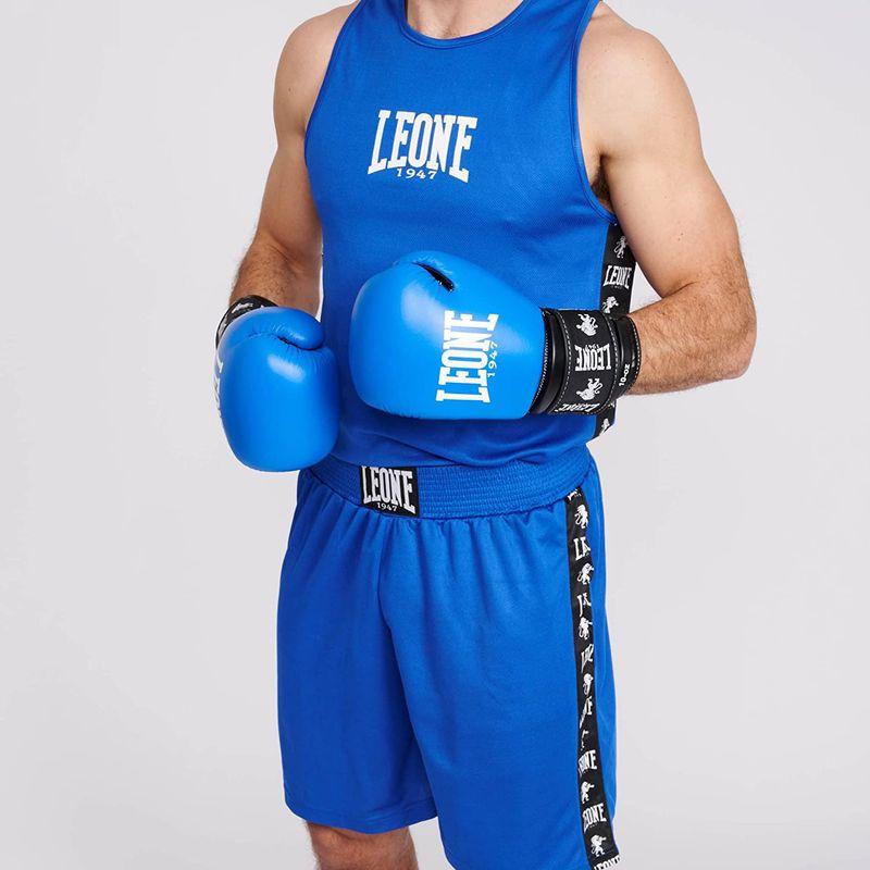 LEONE 1947 ボクシング キックボクシング グローブユニセックス AMBASSADOR バッファローレザー PUパッド ベルクロ留 ボクシング キックボクシング グローブユニセックス AMBASSADOR バッファローレザー PUパッド ベルクロ留