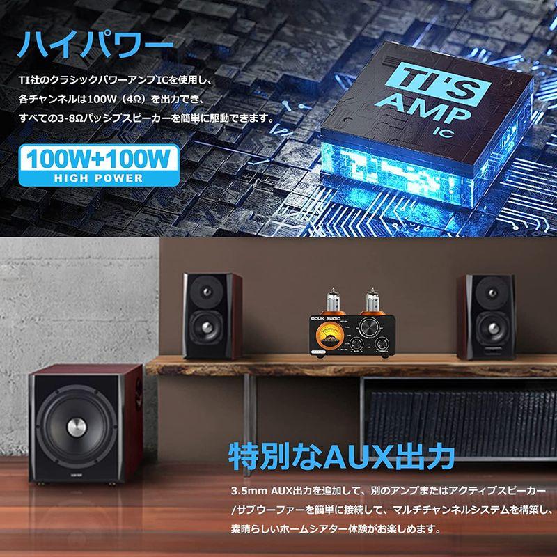 Nobsound ST-01 PRO 6K4 Bluetooth 5.0 真空管アンプ VUメーター USB DAC COAX/OPT パワ ST PRO 6K4 Bluetooth 真空管アンプ VUメーター USB DAC COAX/OPT パワ