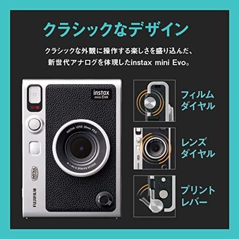 現品発送 富士フイルム FUJIFILM チェキ Evo ハイブリッドインスタントカメラ(インスタントカメラ/スマホプリンター/デジタルカメラ) in 【W3307192964】(17779円)