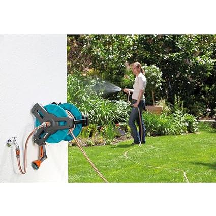 匿名配送 GARDENA Classic ホースリールセット 壁掛/ポータブル両用 20m 08009-20 ドイツ製(ガルデナ) 【J1942002033】(10440円)