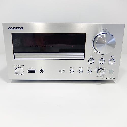数量は多】ONKYO CDチューナーアンプ CR-555(S) オーディオアンプ