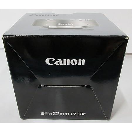 Canon 単焦点広角レンズ EF-M22mm F2 STM シルバー ミラーレス一眼対応 EF-M222STMSL EF