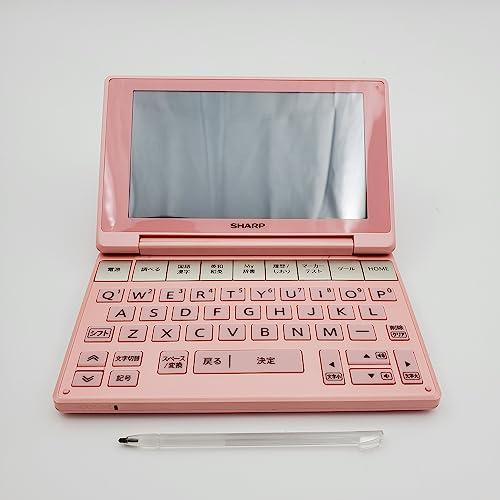 シャープ カラ―電子辞書 Brain 高校生モデル ピンク系 PW-SH3-P